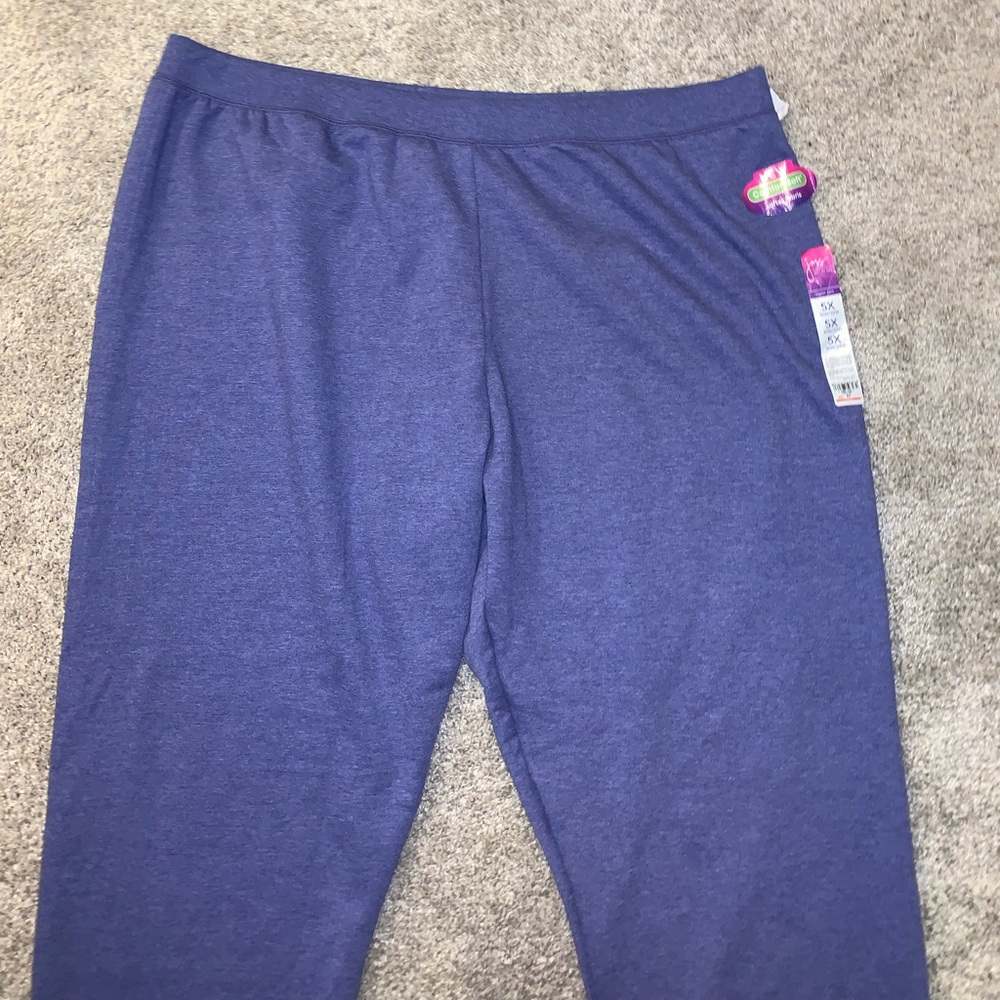 BRAND NWT JMS ComfortSoft Purple Pants sz 5X - Picture 4 of 12